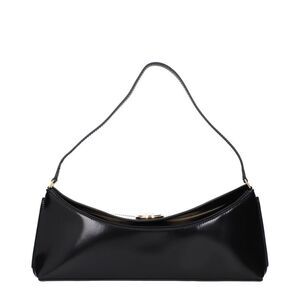 Jacquemus Black Leather Shoulder Women's Bag